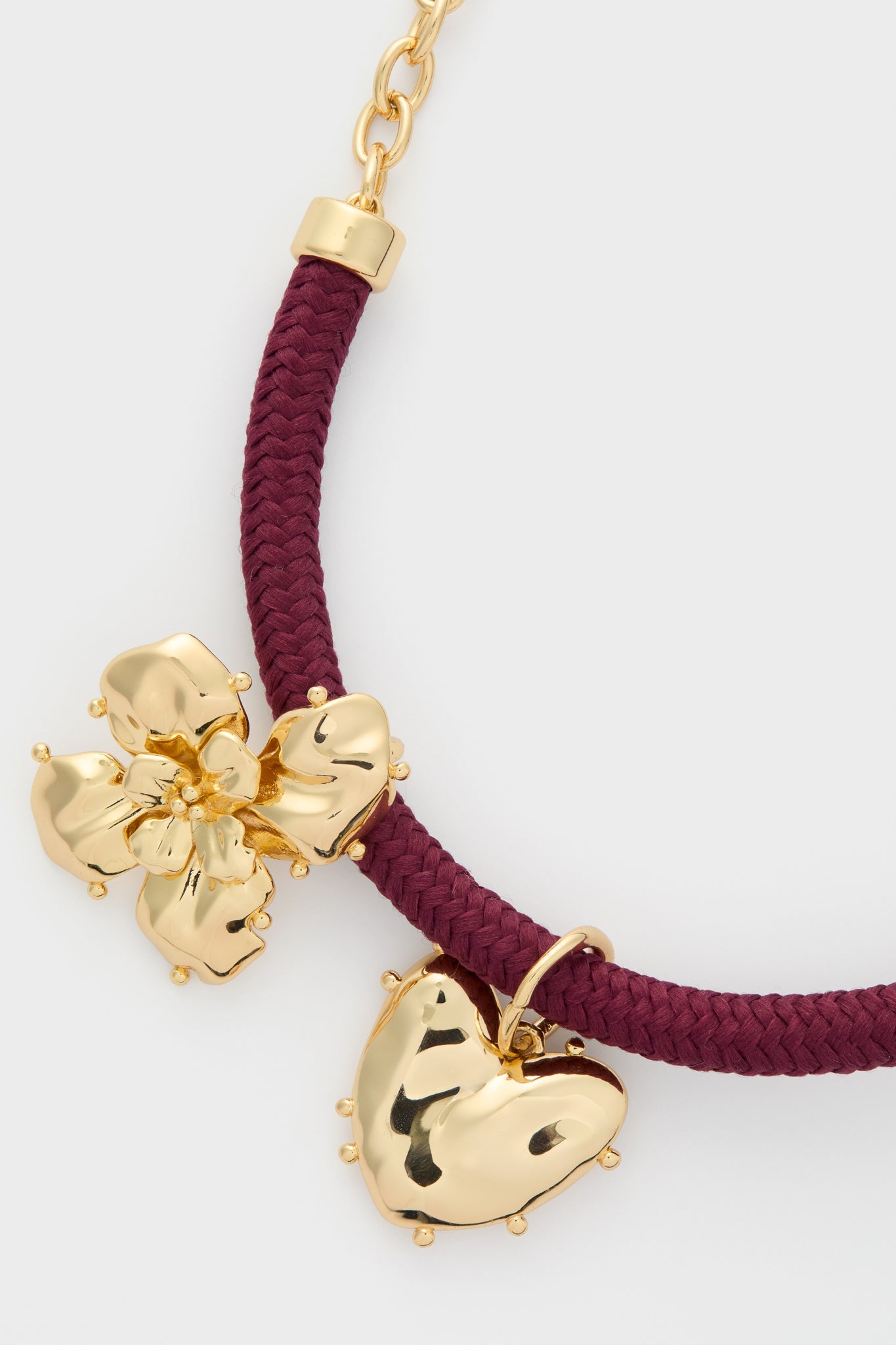 Maroon Lelani Necklace