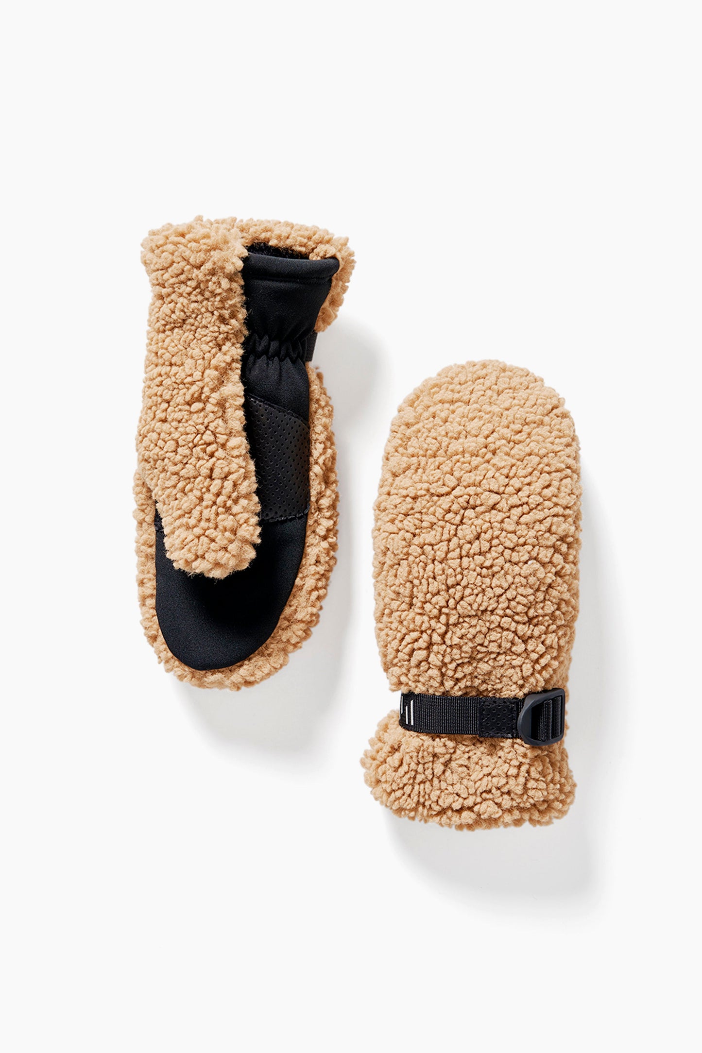 Camel Sherpa Mittens