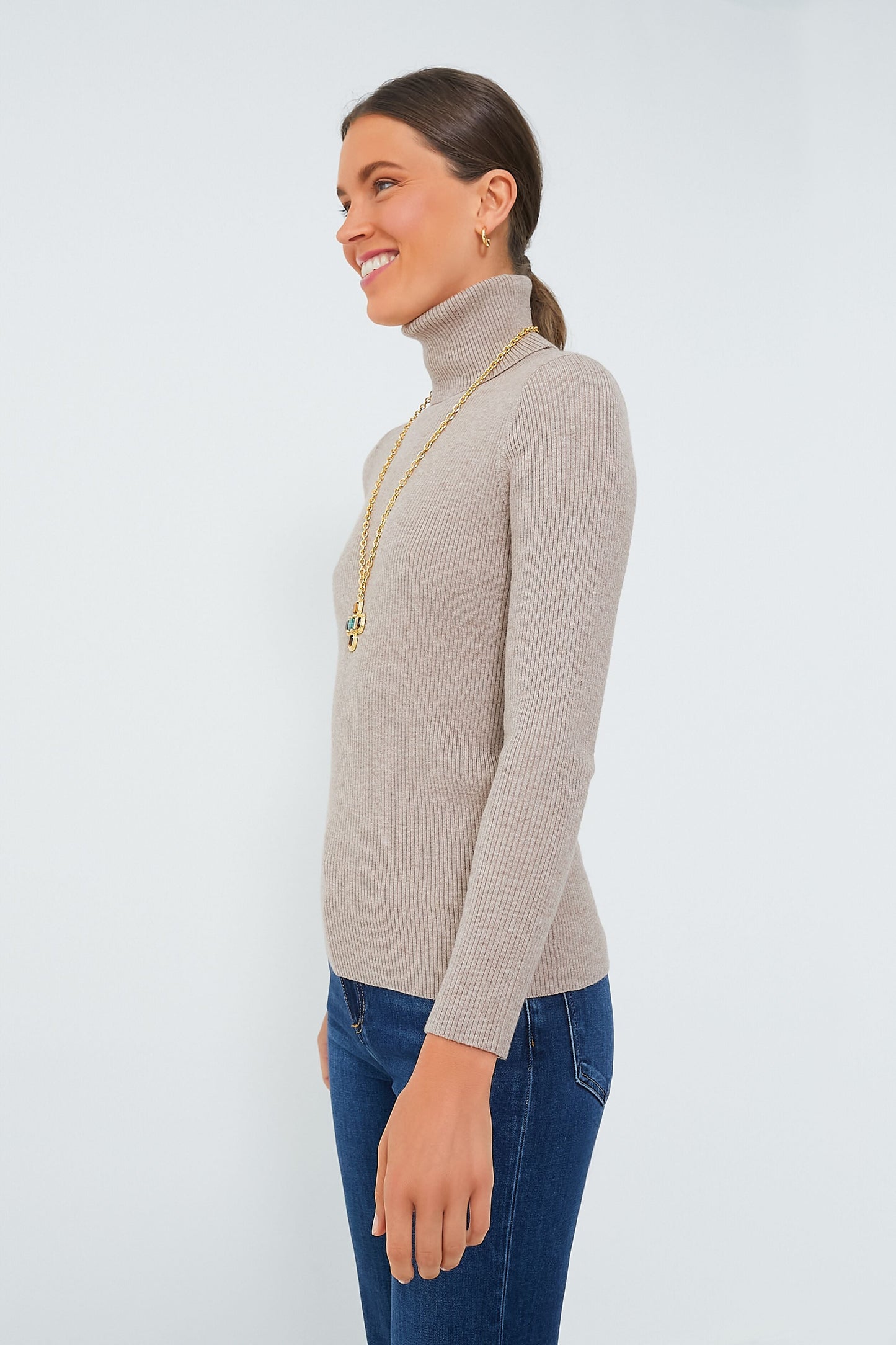 Oat Andover Ribbed Turtleneck