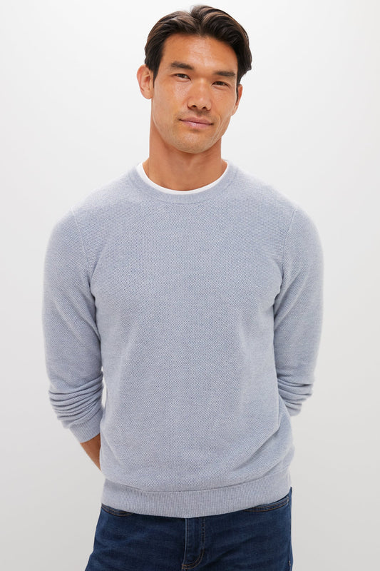 Misty Heather Gray Sweater Tee