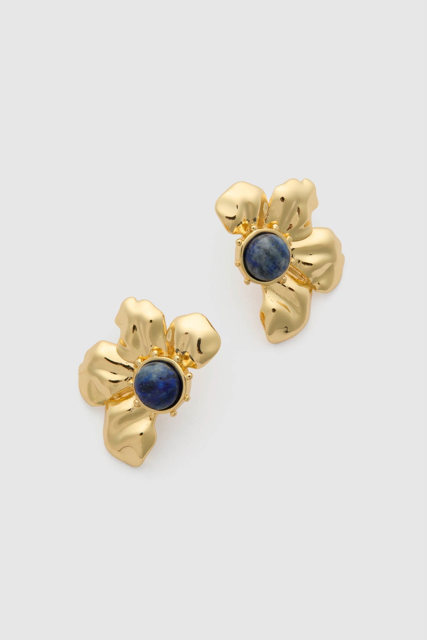 Gold Multi Lelani Stud Earrings