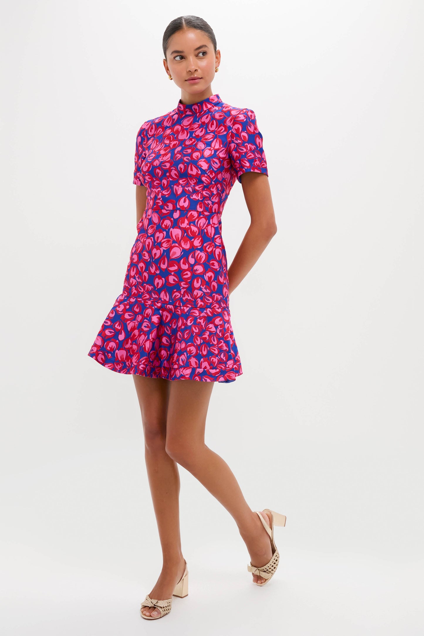 Azure Flamingo Min-C Mini Dress