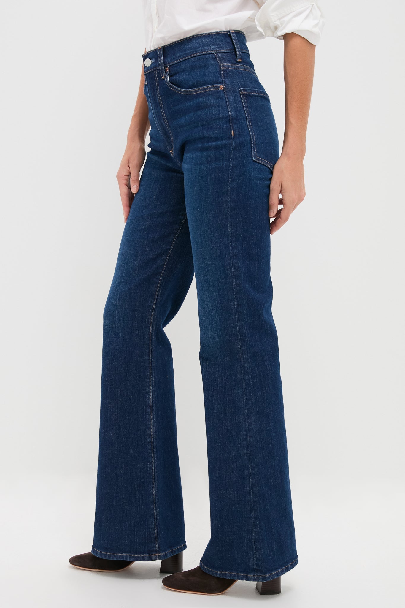 Zoe Gigi High Rise Skinny Flare