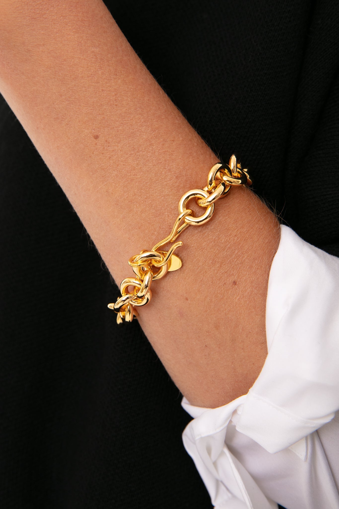 Gold Halo Bracelet