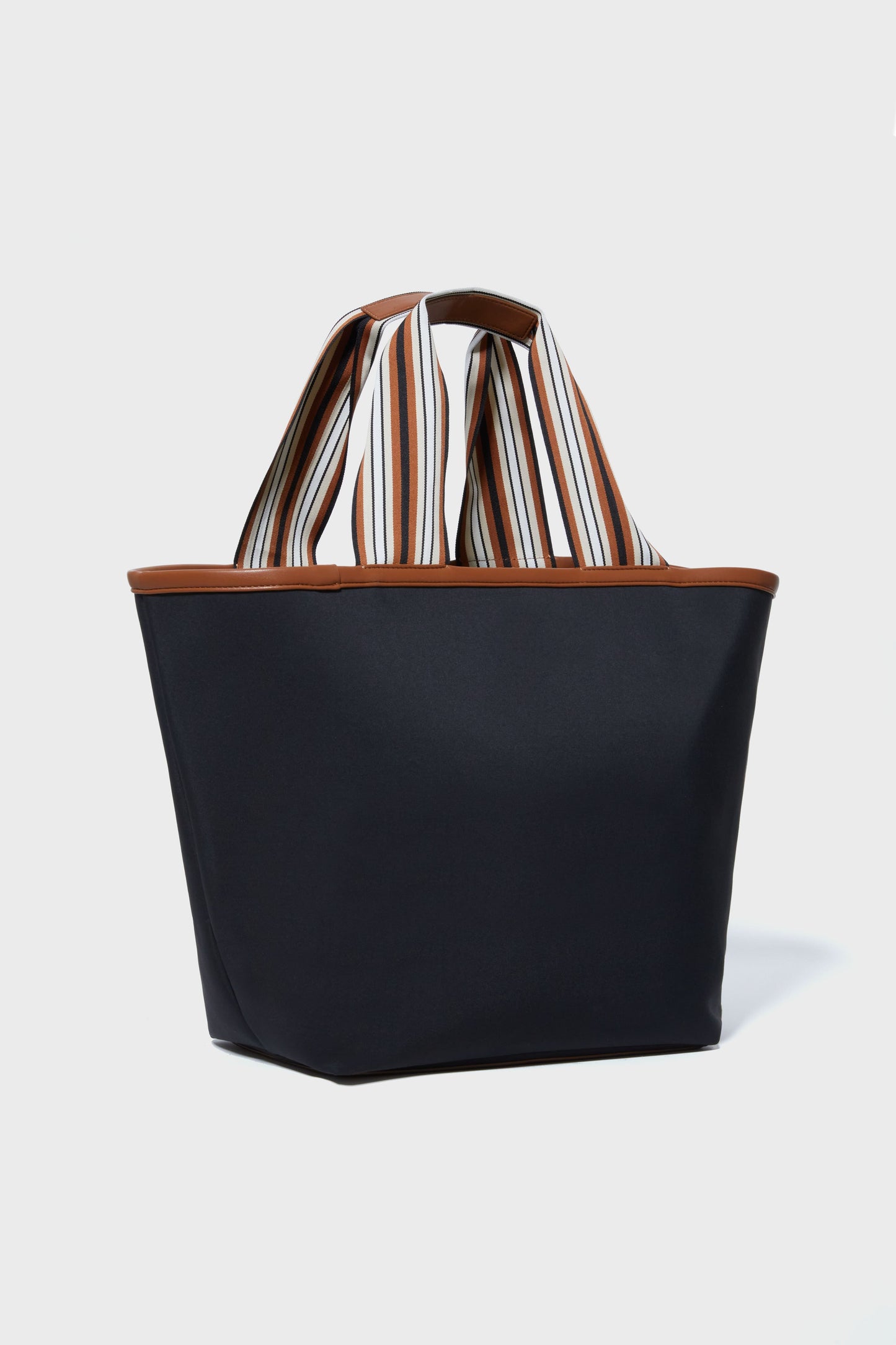 Black Nylon Tote Bag