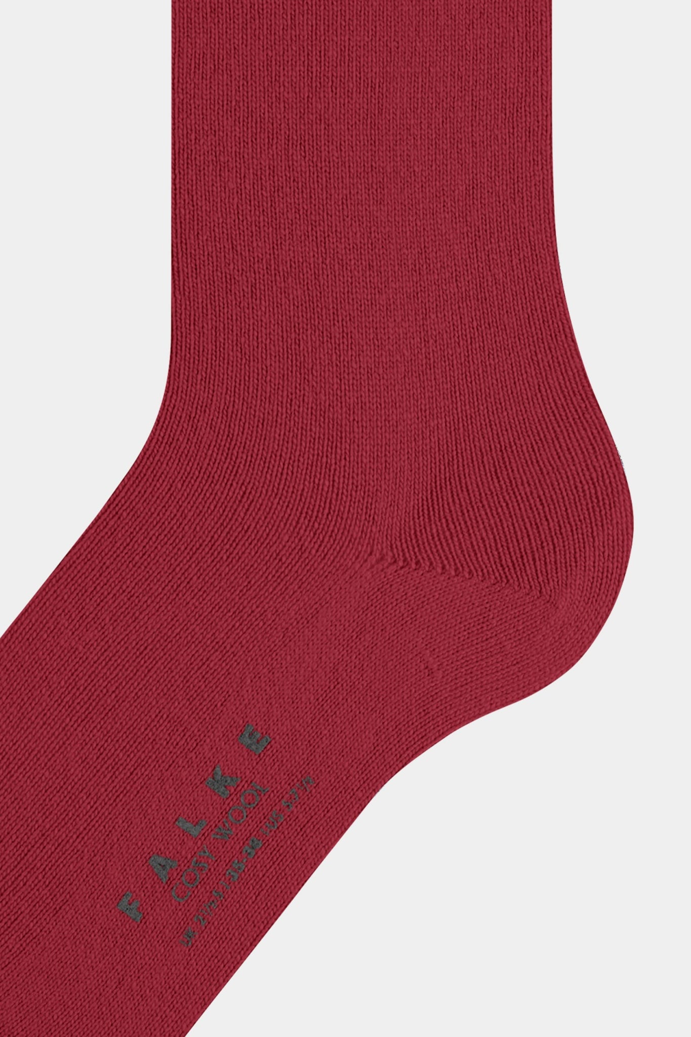 Scarlet Cosy Wool Socks