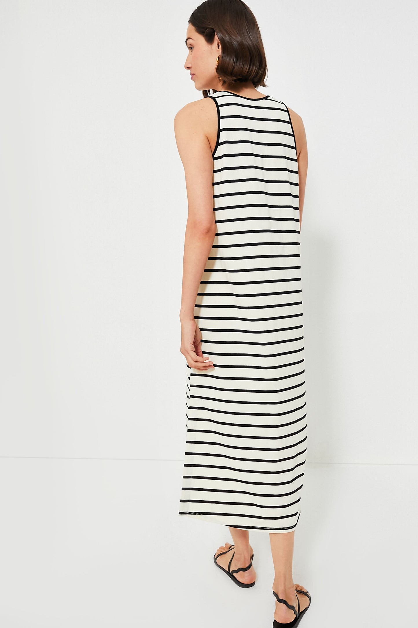 Black Stripe Jax Maxi Dress