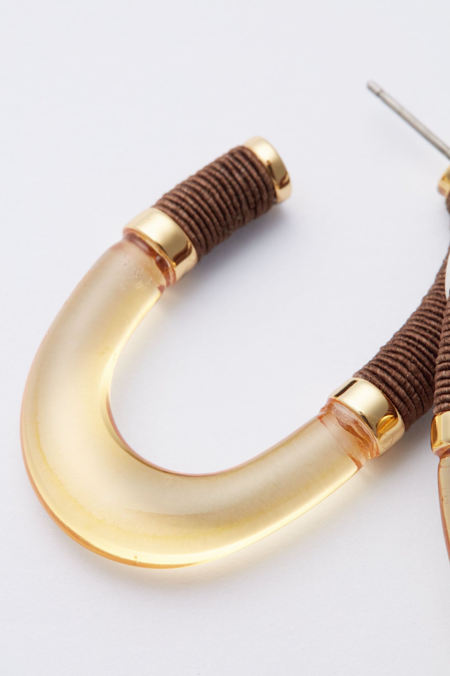Chestnut Zuri Hoop Earrings
