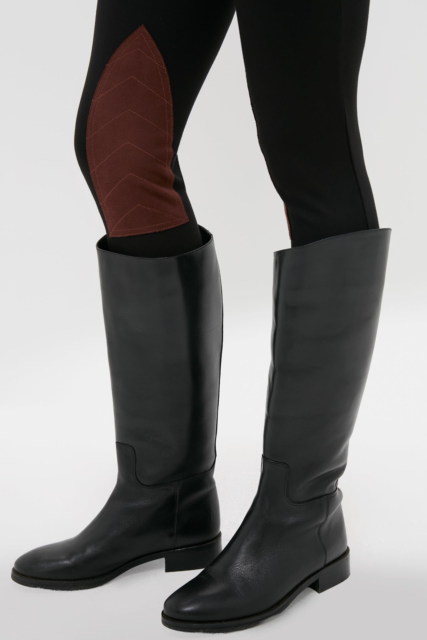 Black Leather Ryder Boots