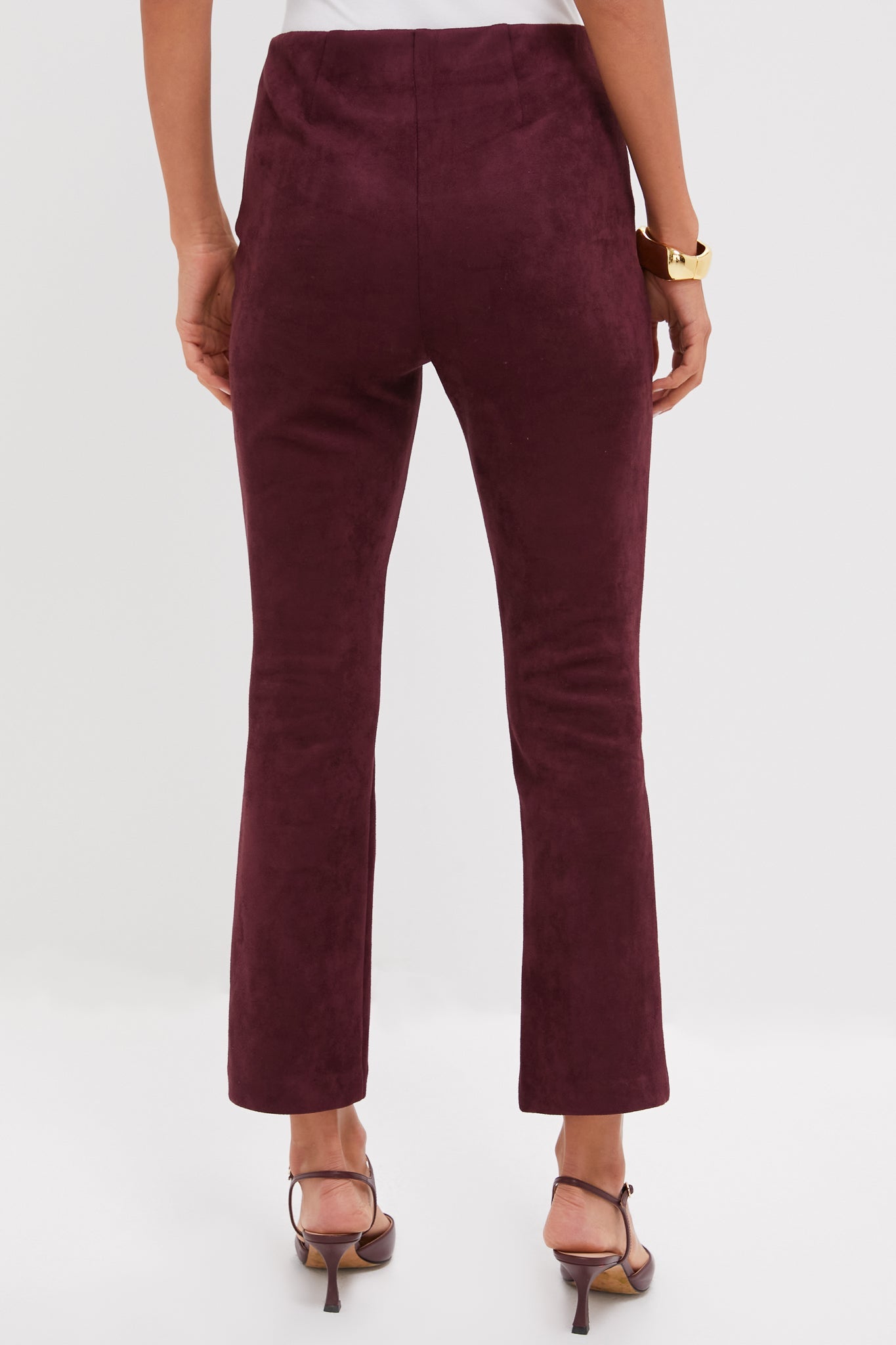 Winetasting Vegan Suede Ashford Pants