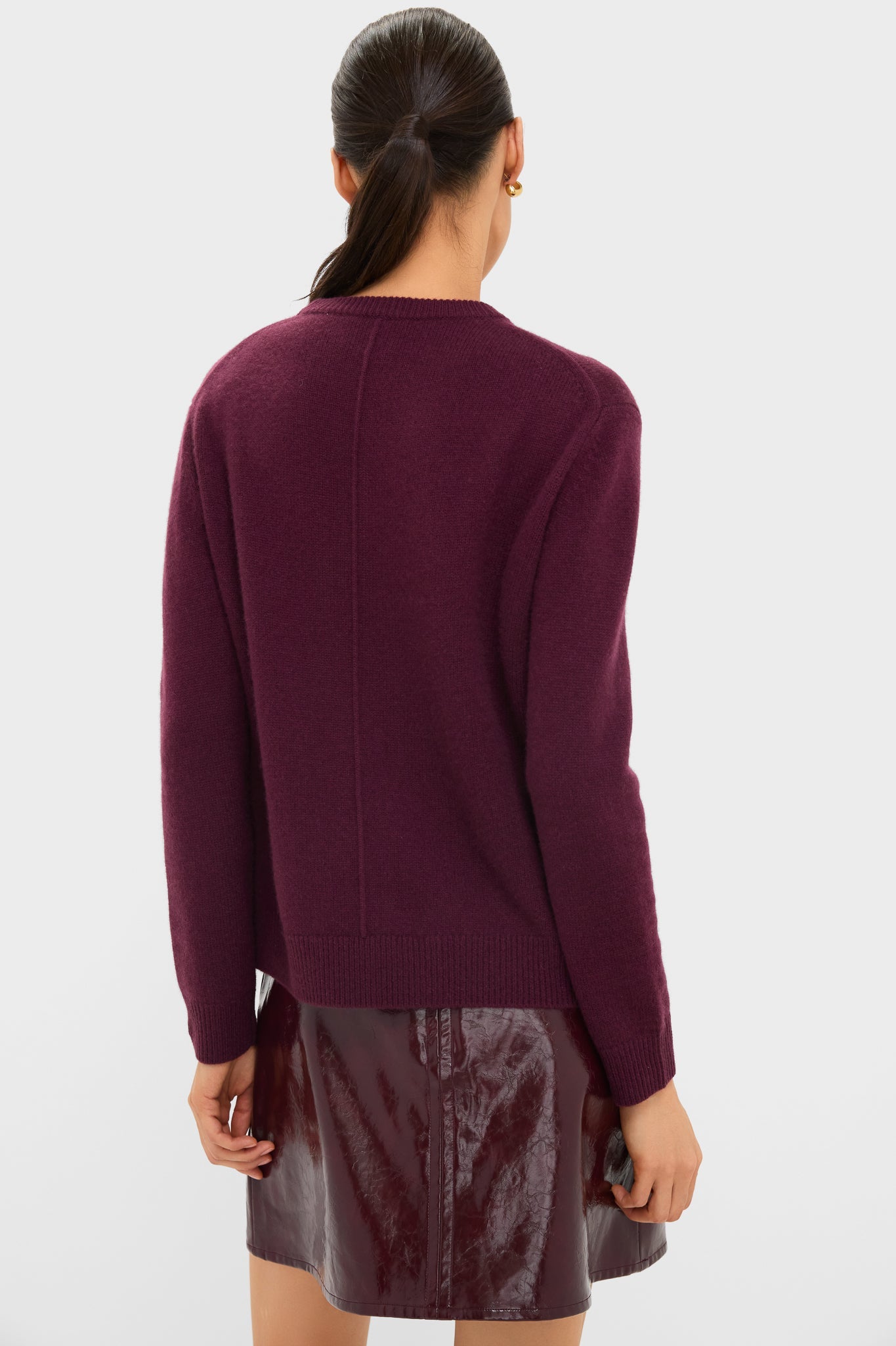 Wine Tasting Cashmere Bodie Boyfriend Crewneck