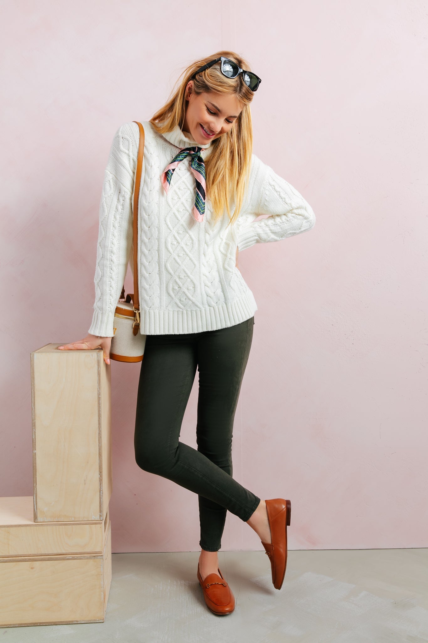 Cognac Loraine Loafers