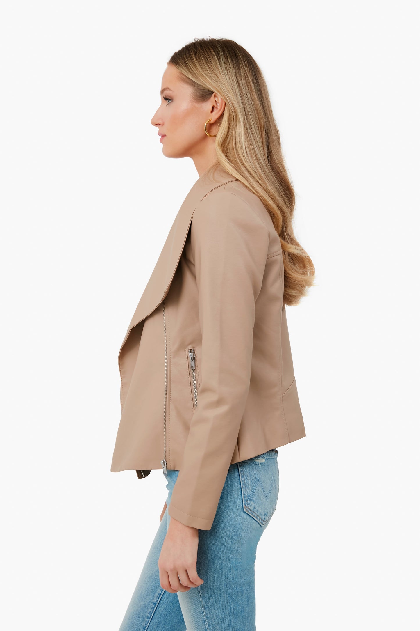 Tan Chic Street Jacket