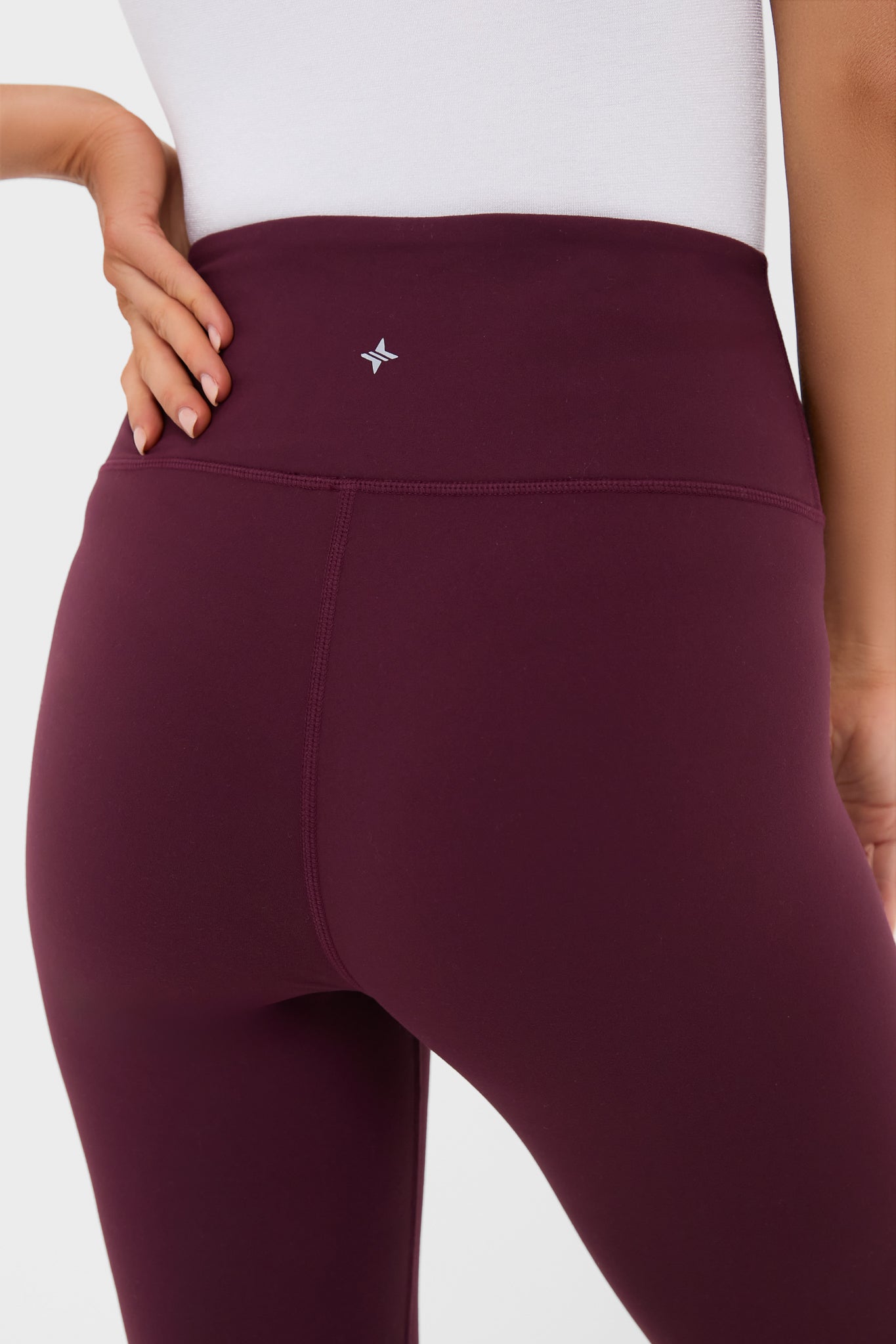 Winetasting High Rise Long Compression Spandex MacKenzie Legging