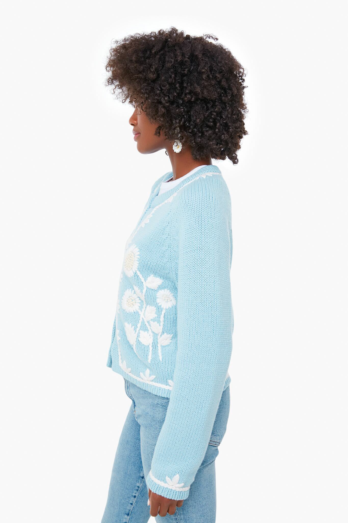 Cornflower Blue Lafayette Cardigan