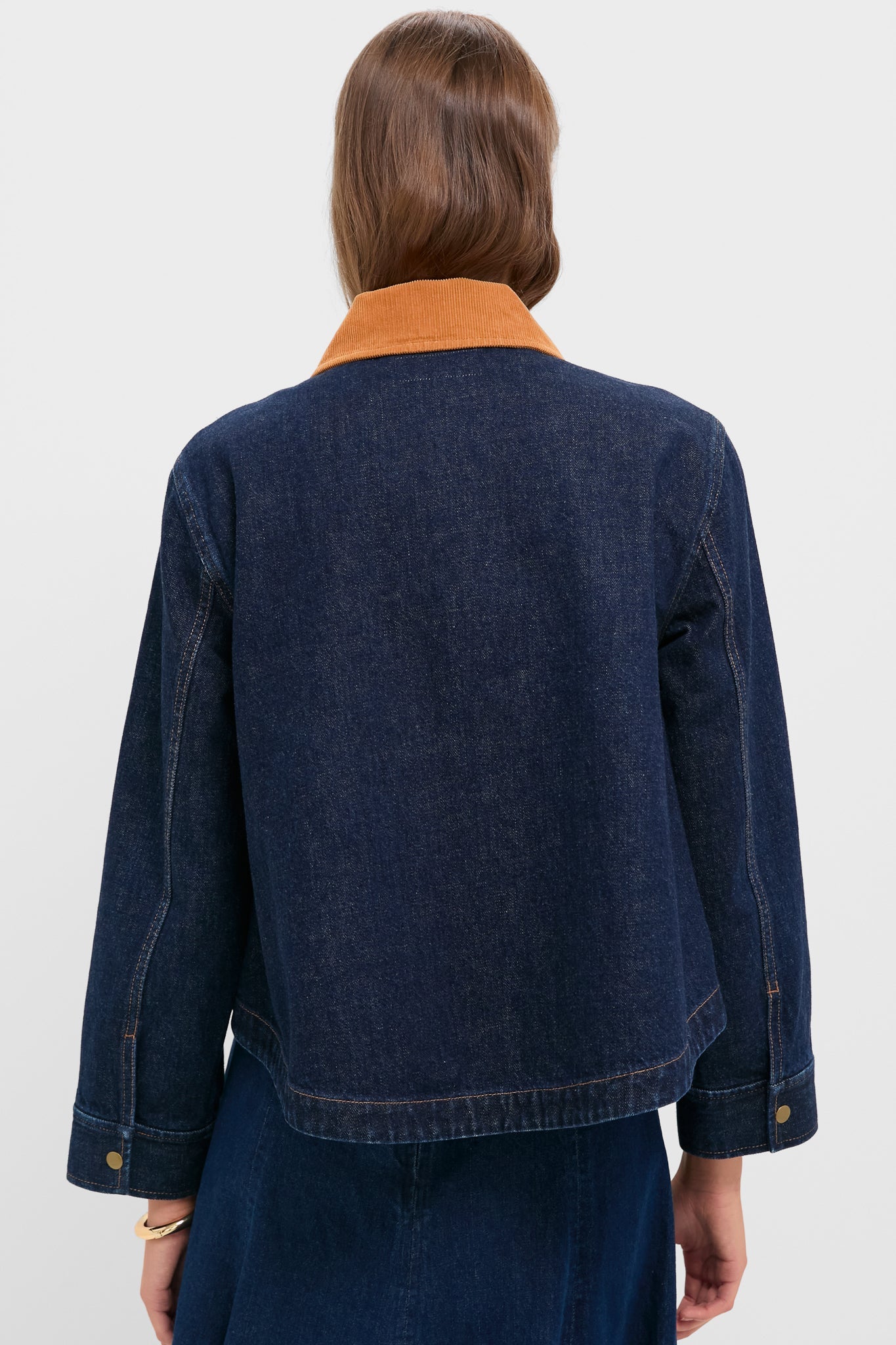 Midnight Rinse Denim Swingy Jacket