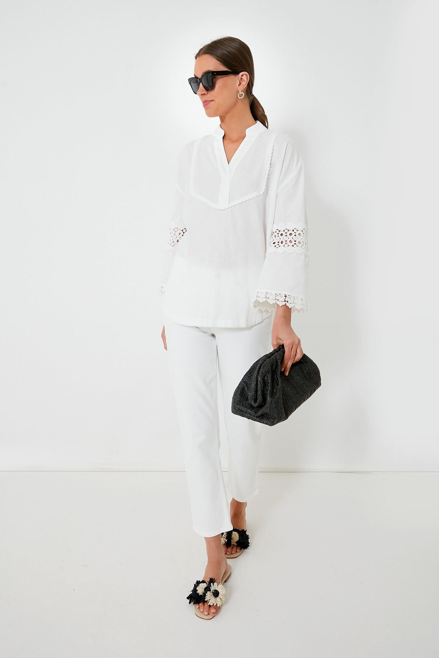 Blanc Piper Lace Top