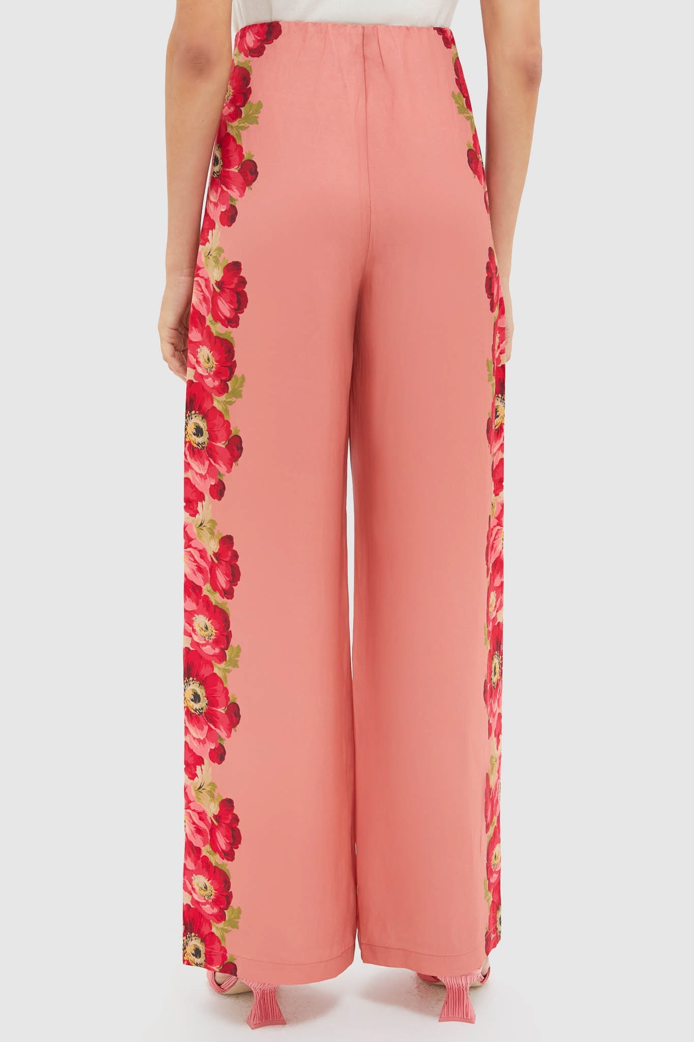 Coral Poppy Pierre Pants