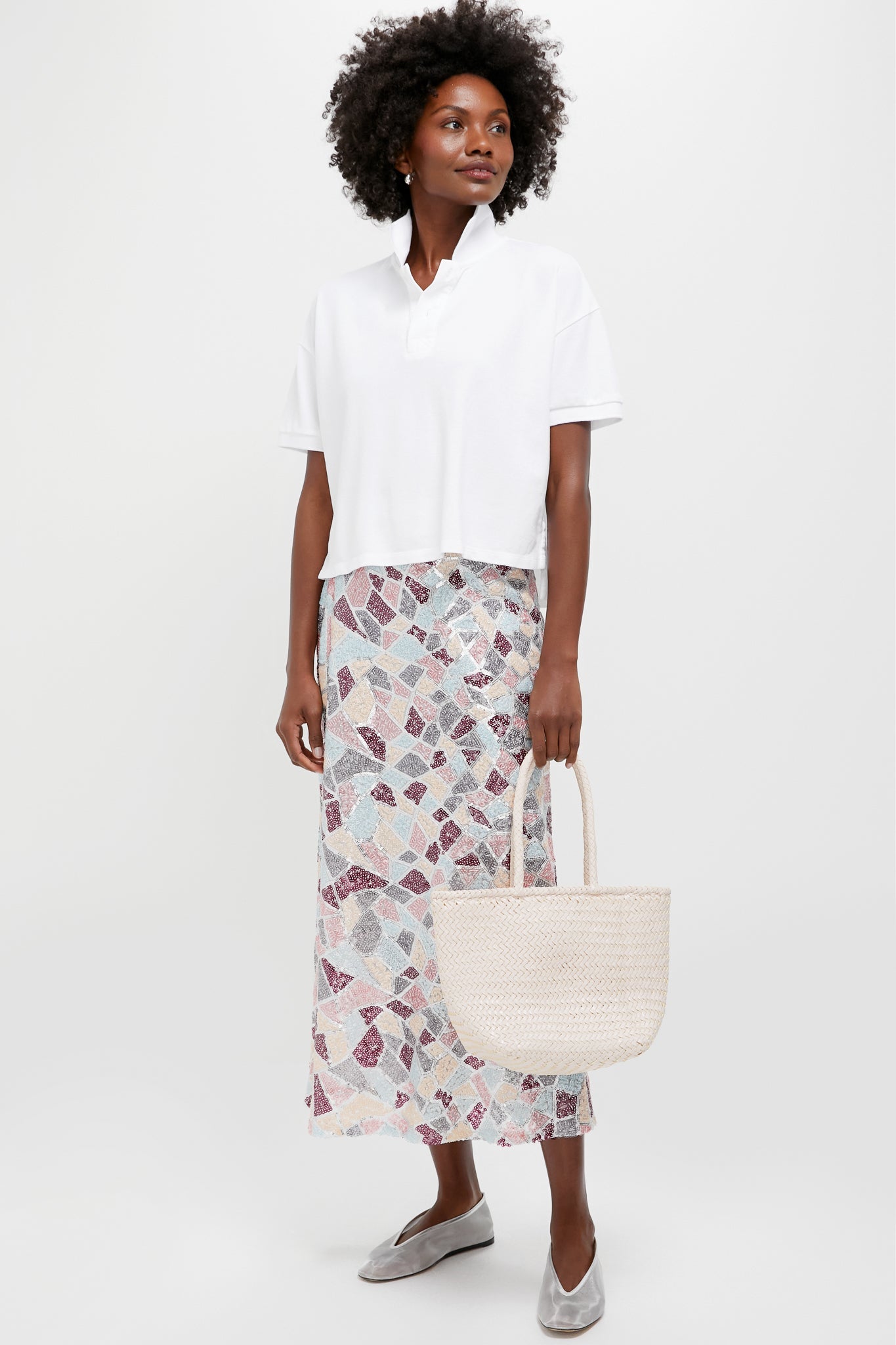 Sand Small Grace Basket