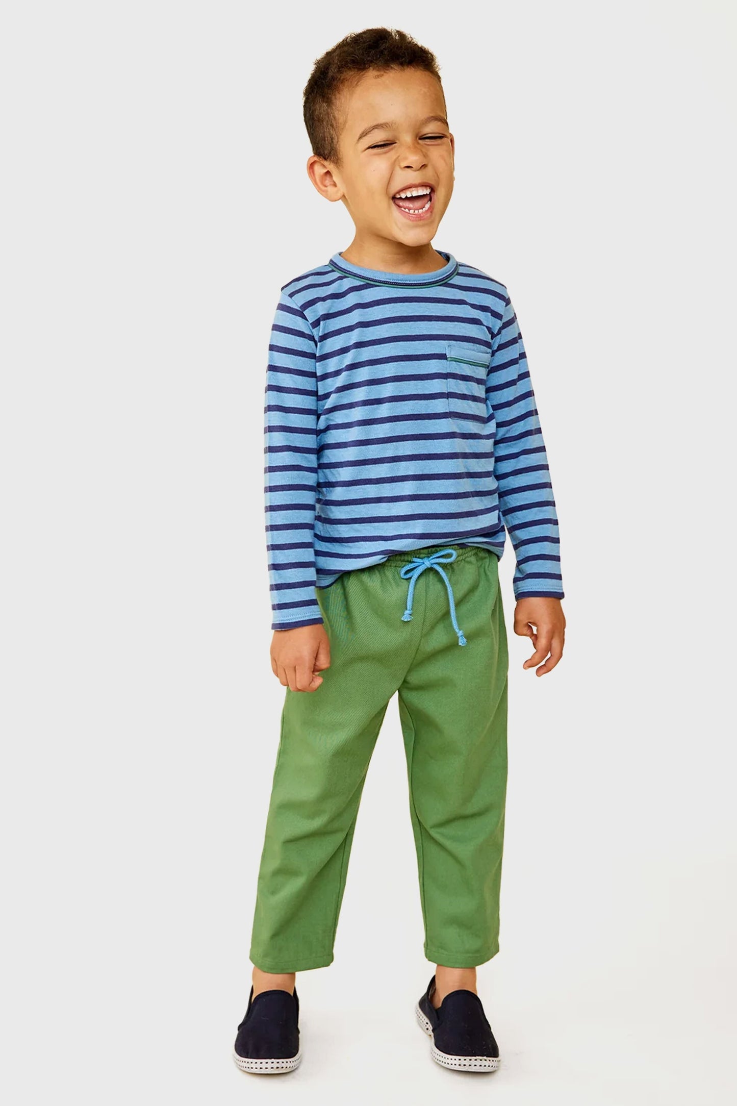 Ocean Stripe Edward T-Shirt