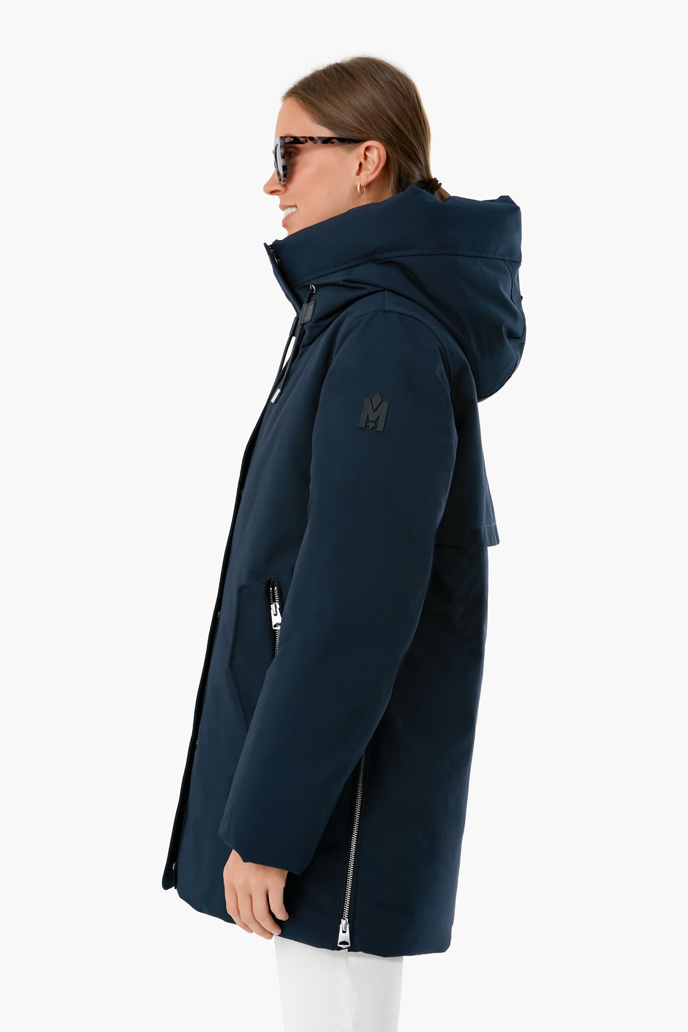 2 in 1 Navy Kinslee Down Coat