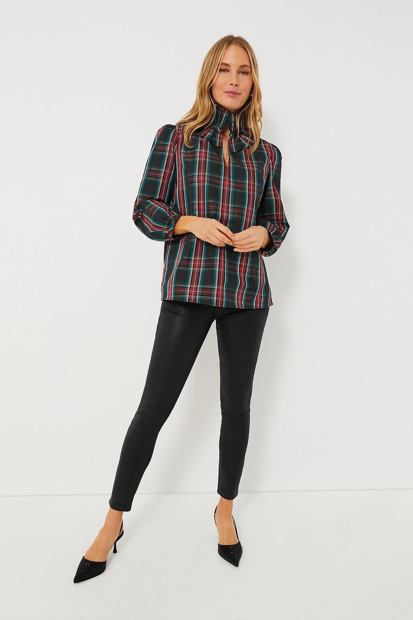 Highland Tartan Bouvier Blouse