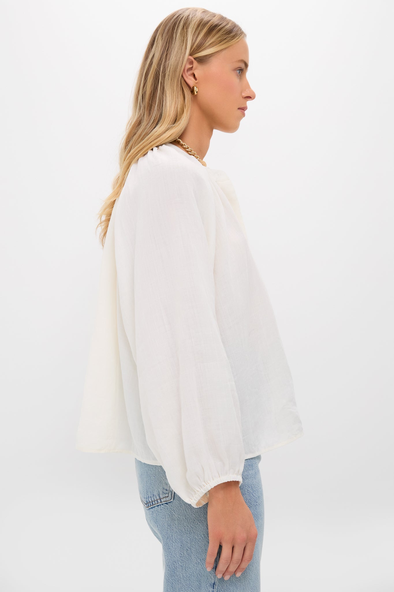 Cream Sawyer Blouse