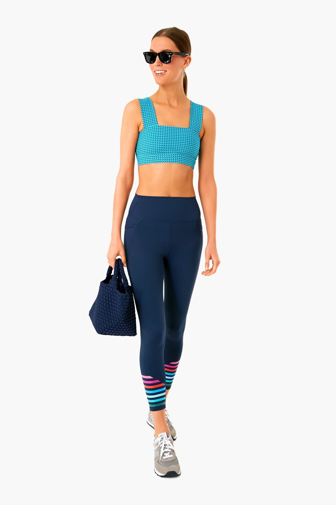 Navy Pattison Legging