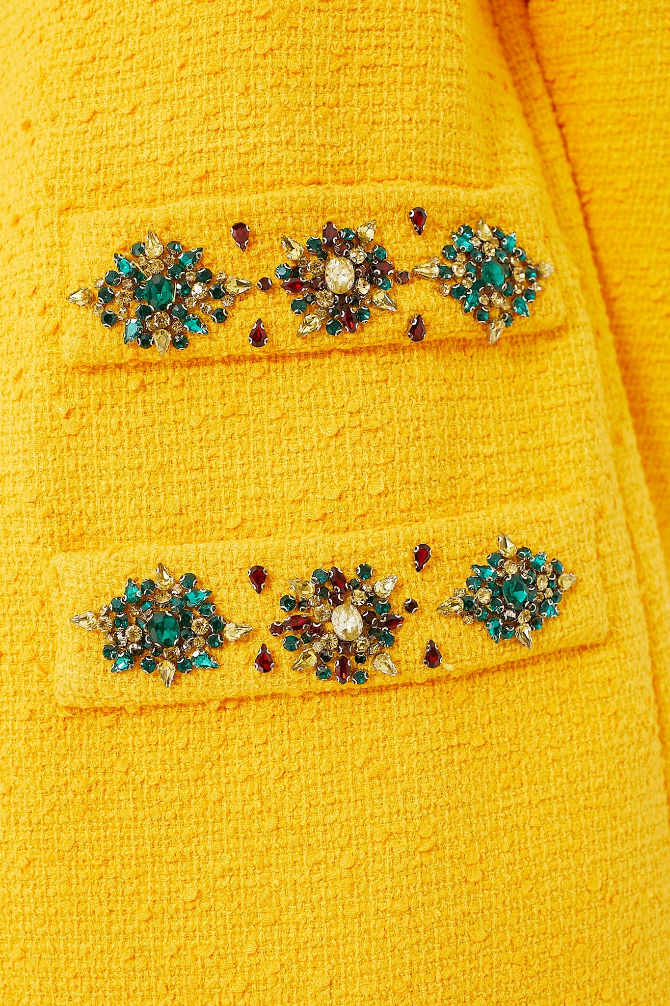 Marigold Tweed Long Sleeve Jackie Dress