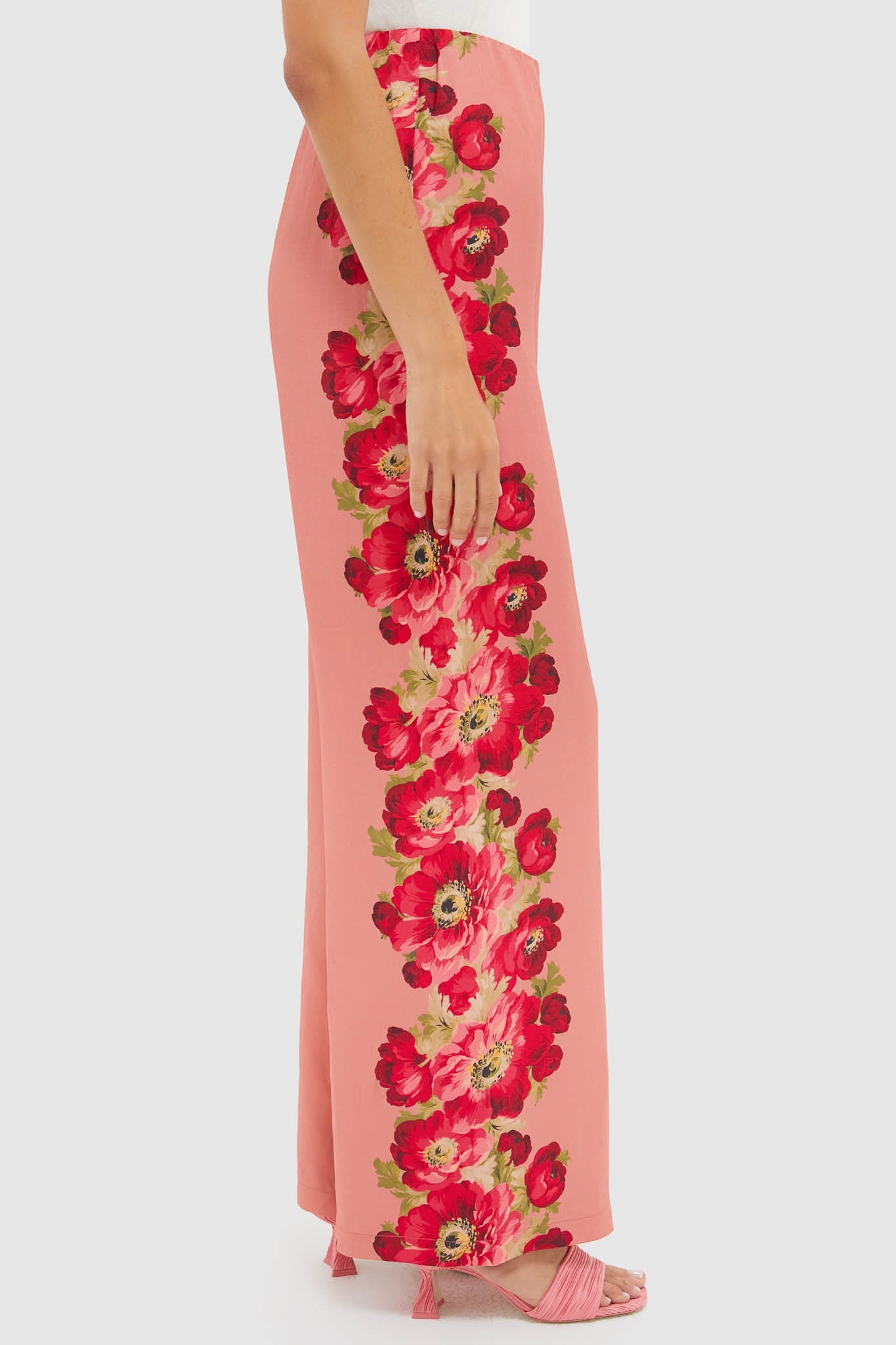 Coral Poppy Pierre Pants