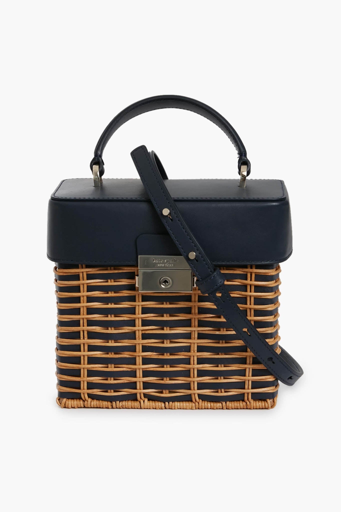 Blazer Blue Voyage Small Wicker Top Handle