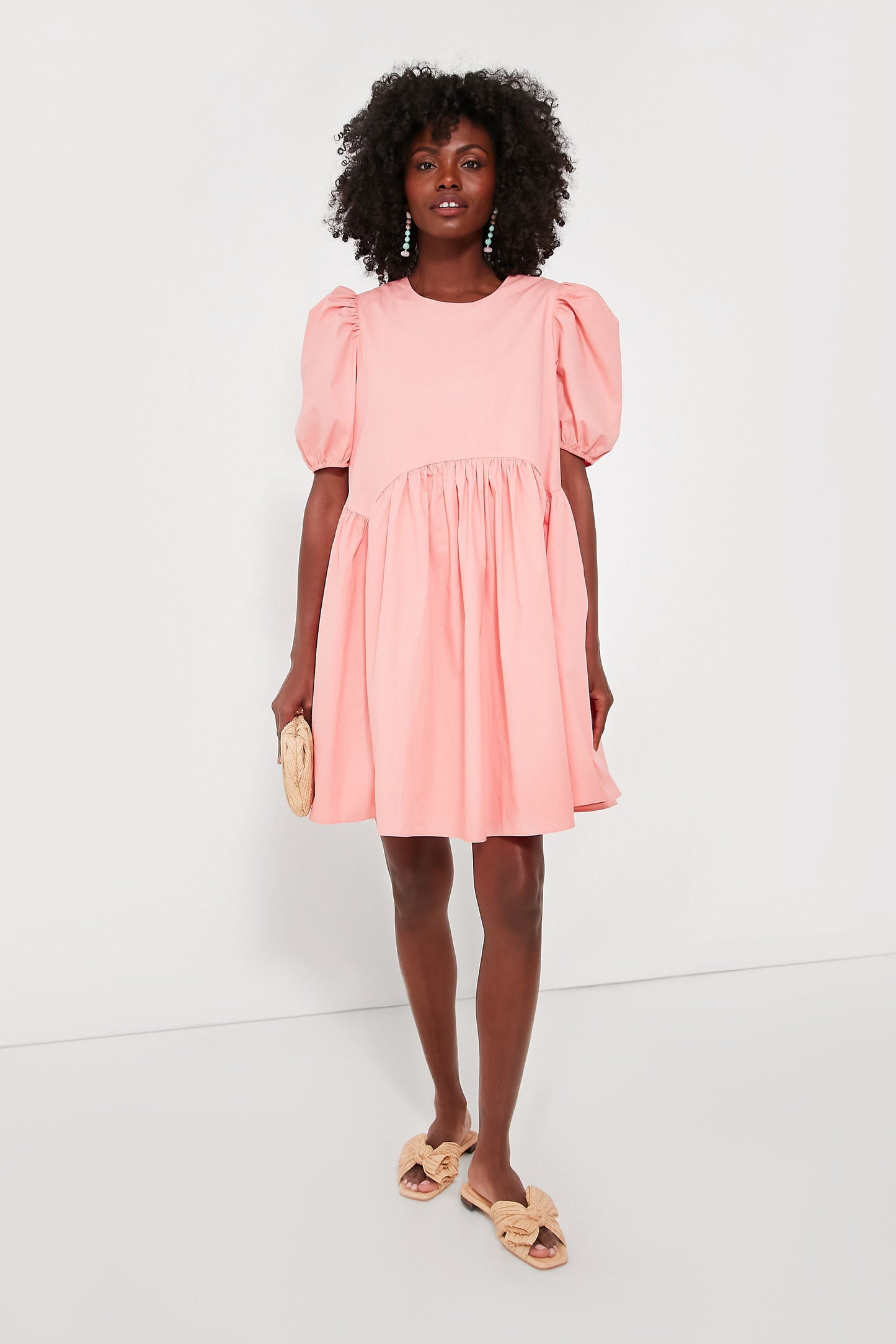 Coral Allie Mini Dress