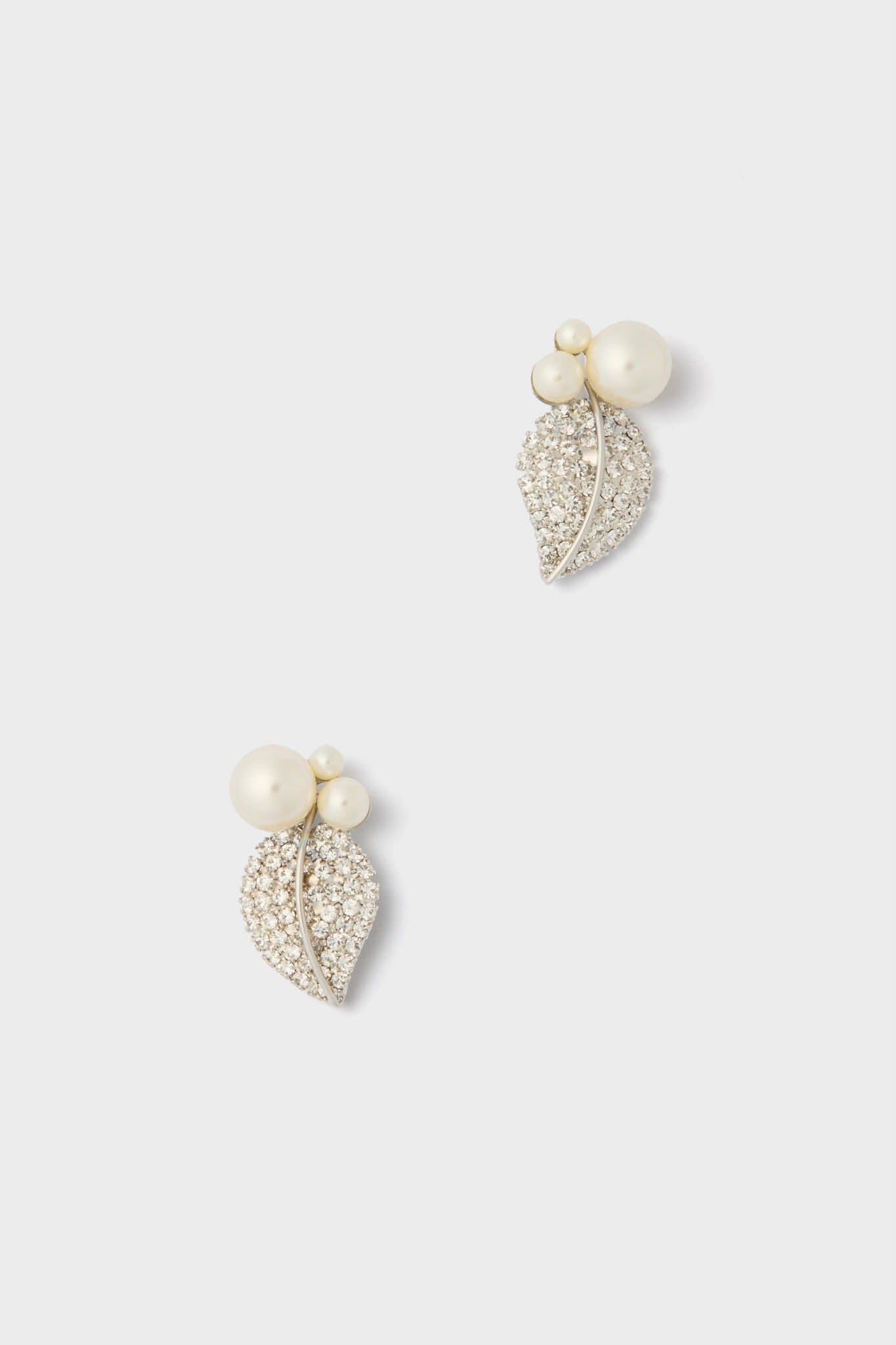 Crystal Pearl Blanca Earrings