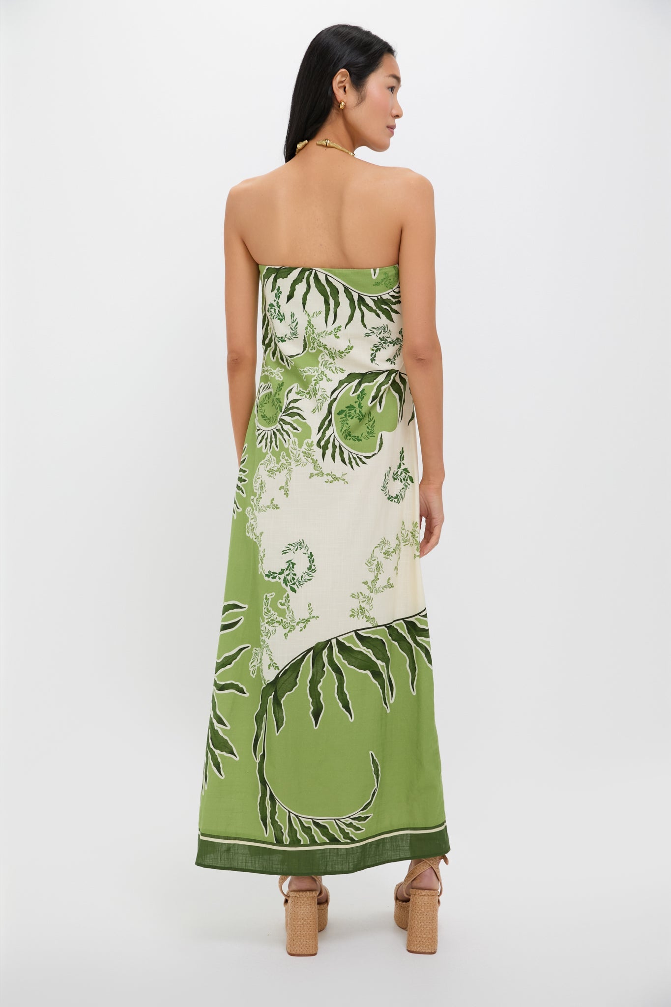 Ireland Green Wess Midi Dress