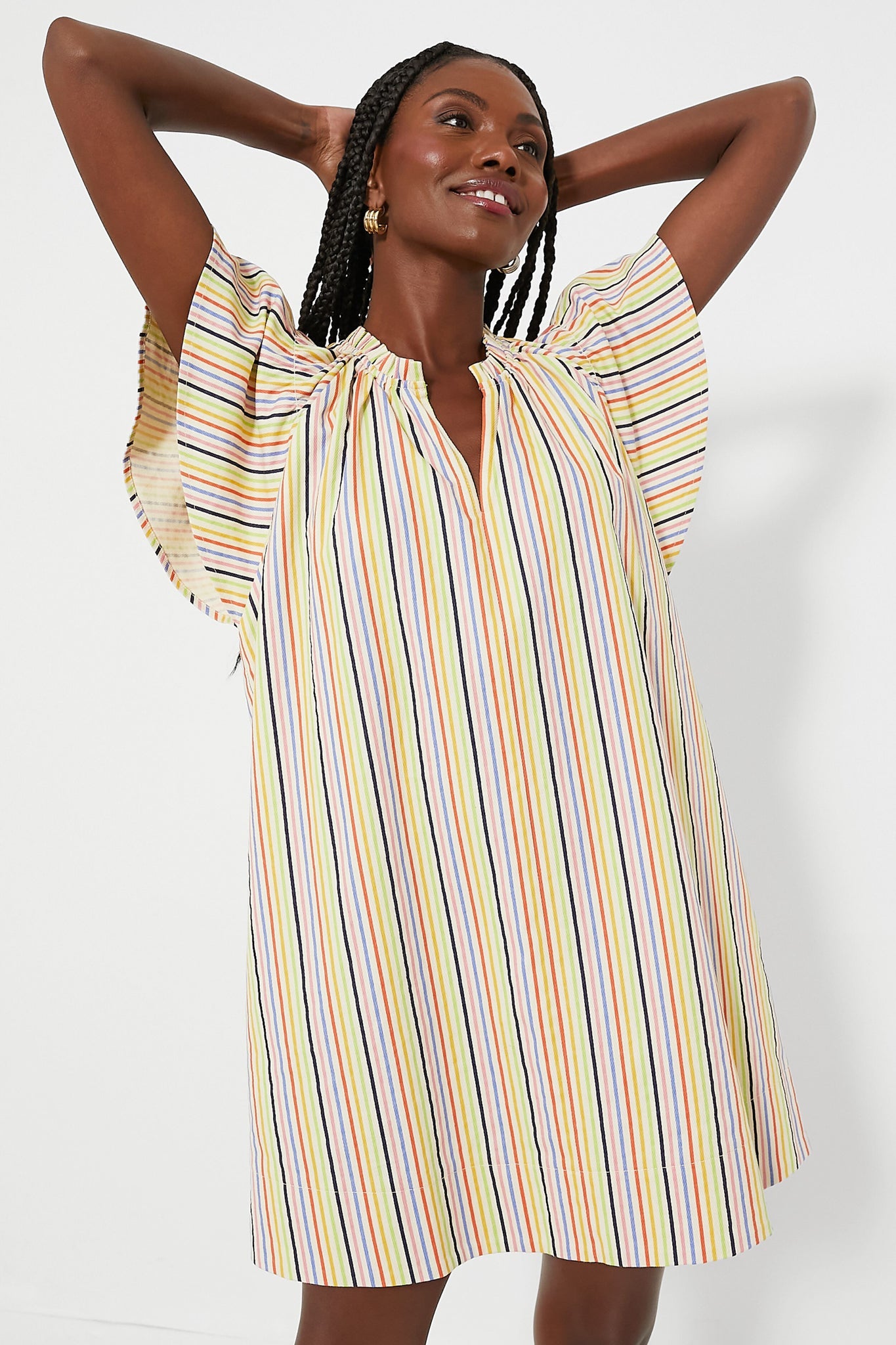 Rainbow Stripe Vivi Dress