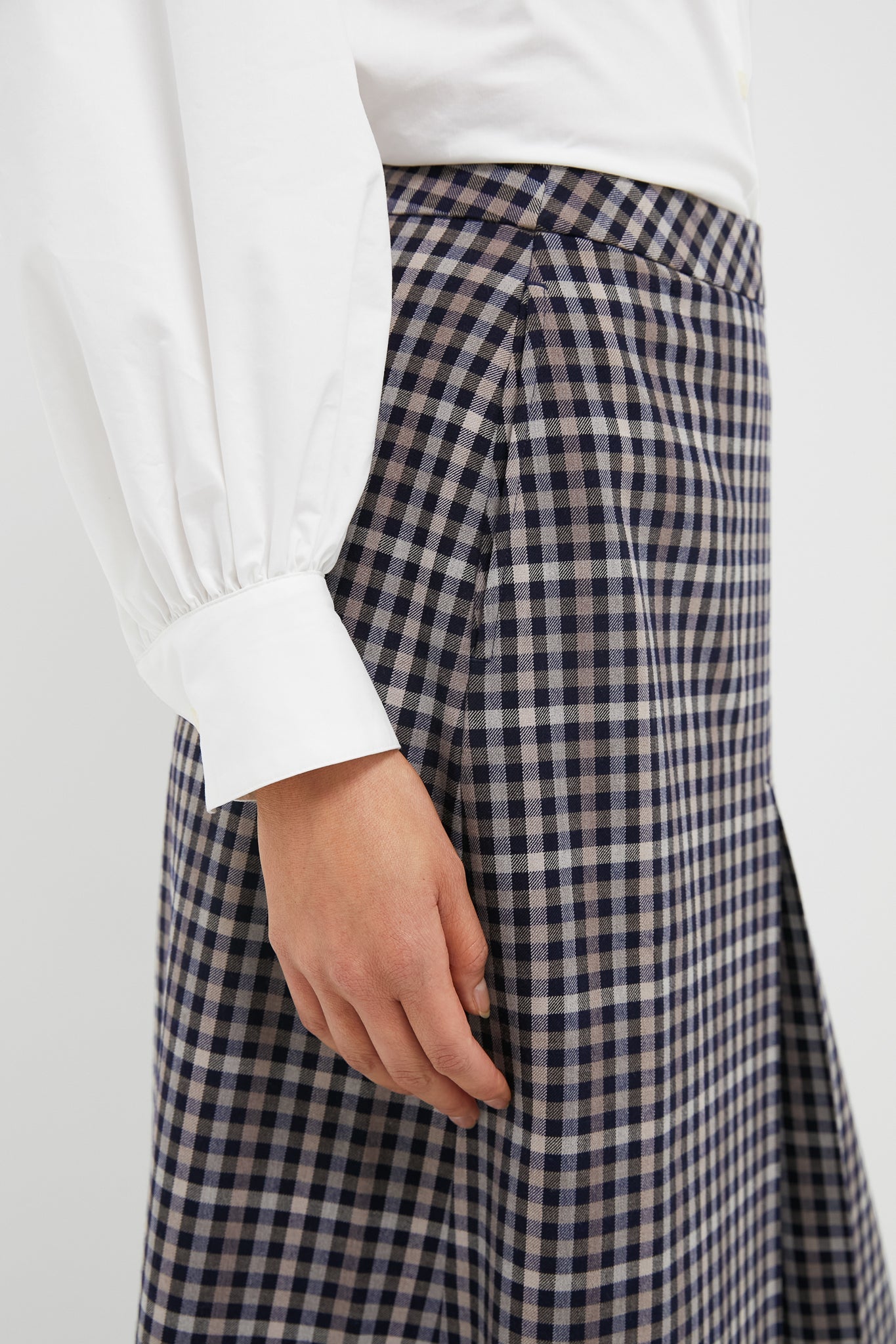 White Carolina Button Down