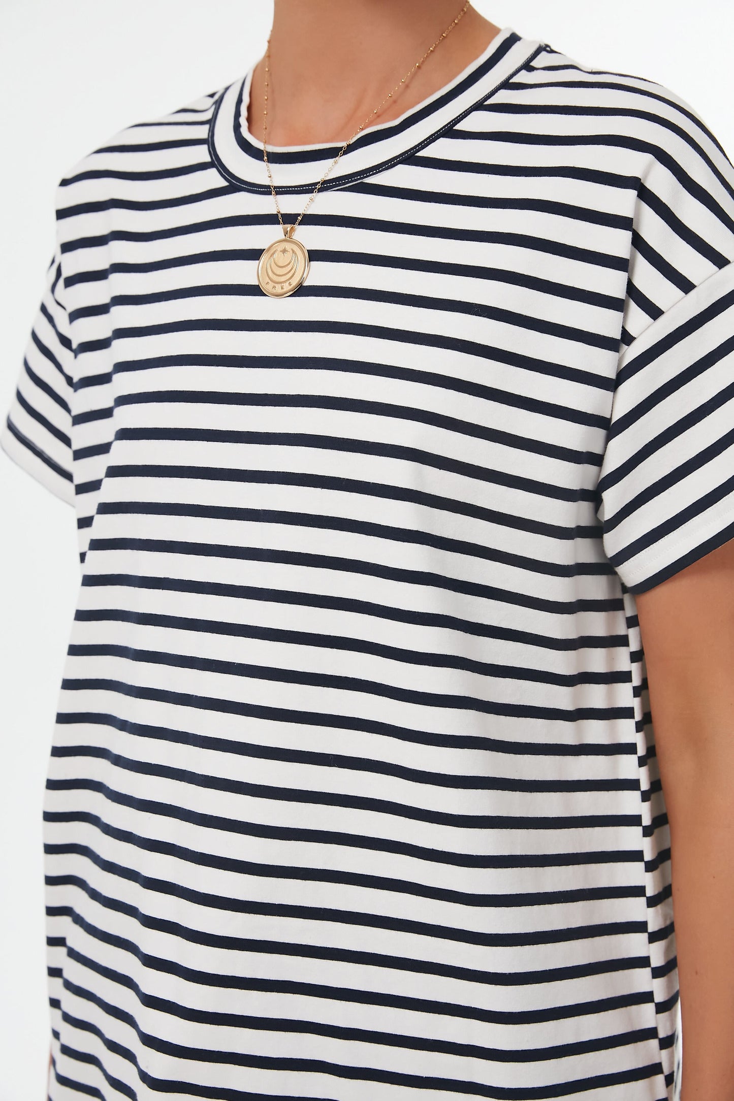 Blue Striped Julia Tee