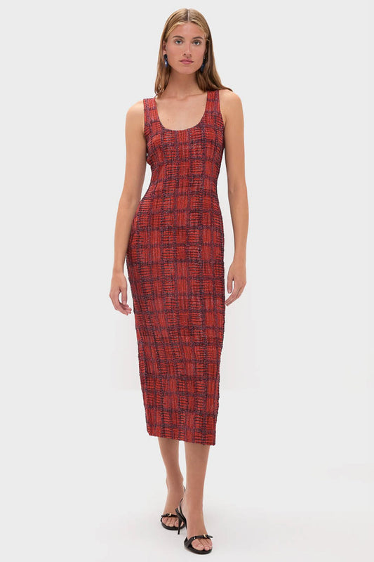 Terracotta Portia Dress