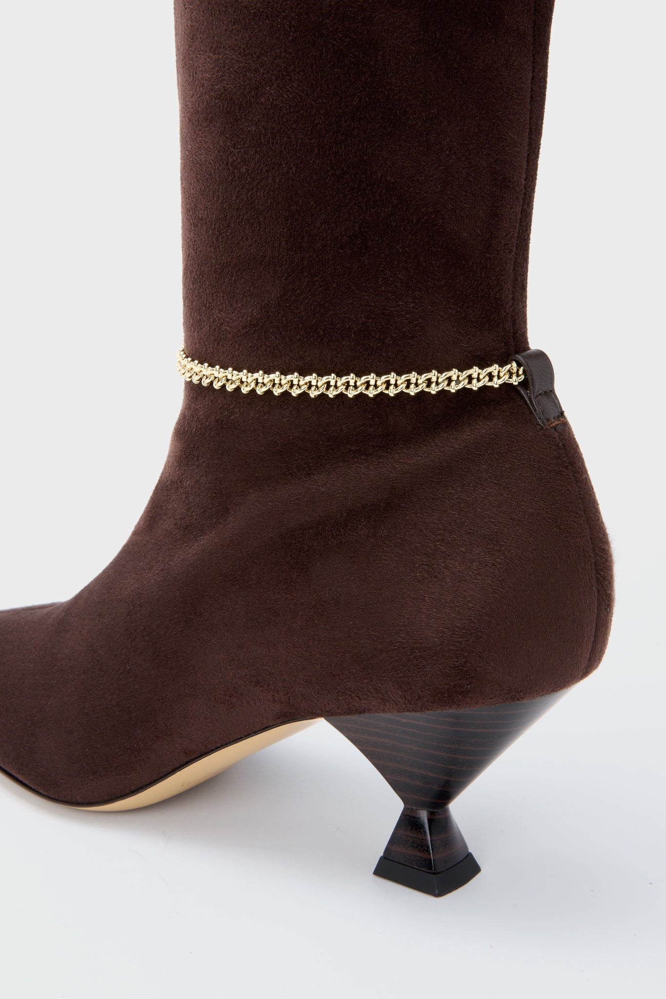 Dark Brown Nausica Stretch Boots