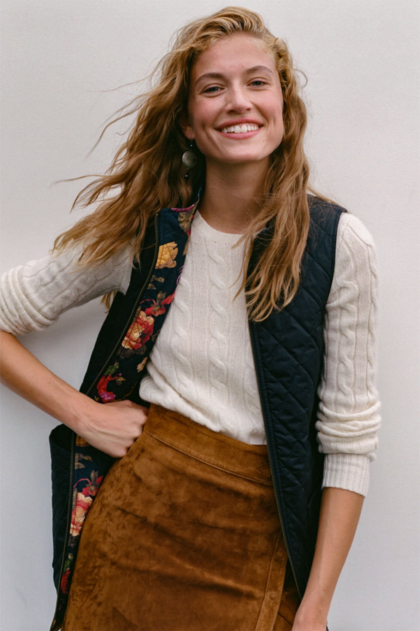 Black Barbour x Tuckernuck Reversible Paisley Vest