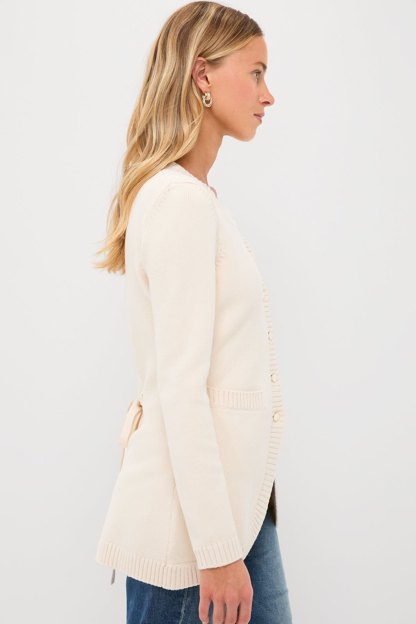 Cream Sabrina Cardigan