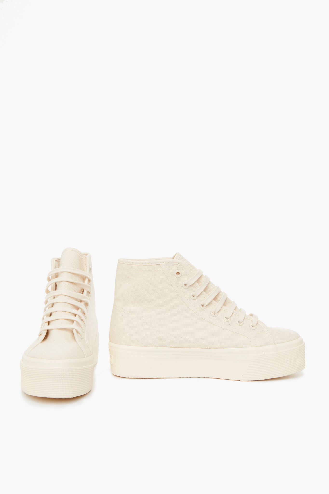 Raw High Top Sneakers
