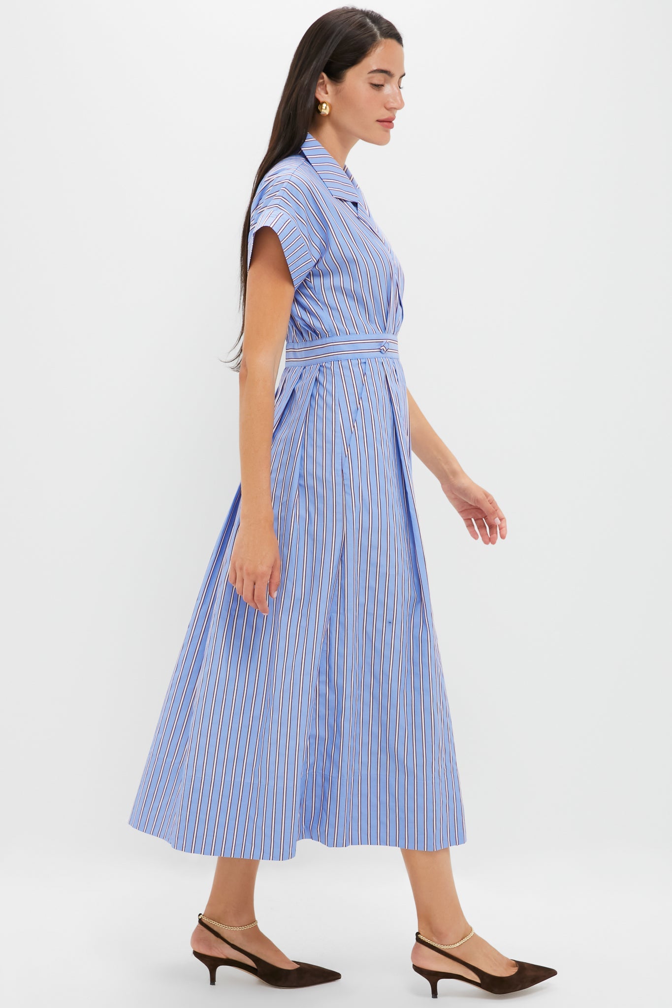 Marfa Stripe Sloane Wrap Dress