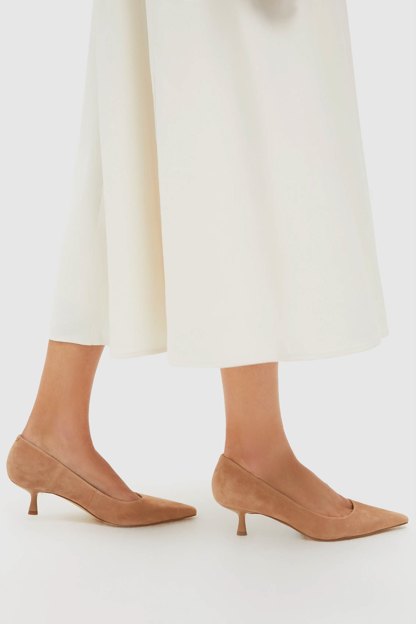 Medium Natural Calynna Heels