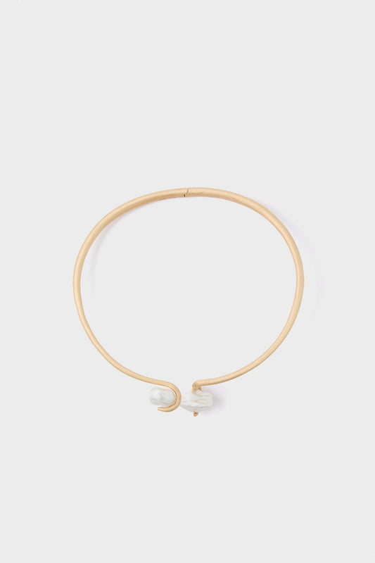Matte Brass Marais Choker