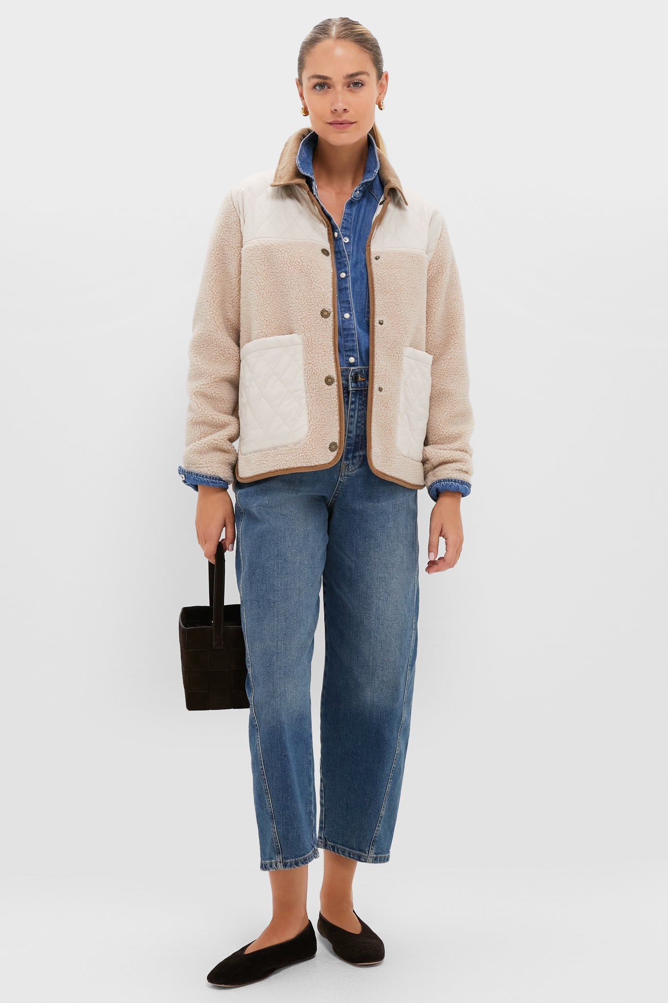 Natural Blanc Laurel Fleece Jacket