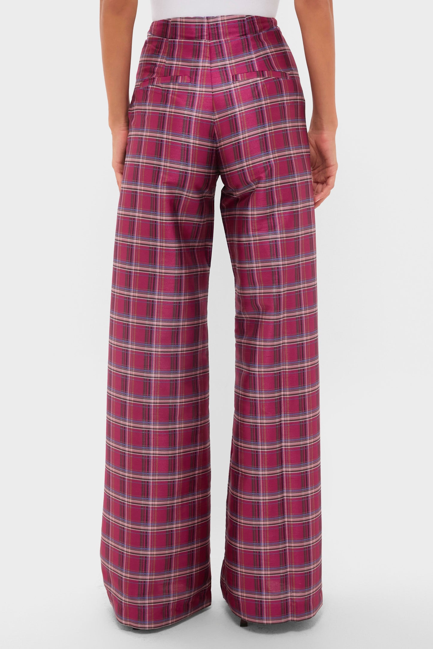Berry Tartan Scarlett Pants
