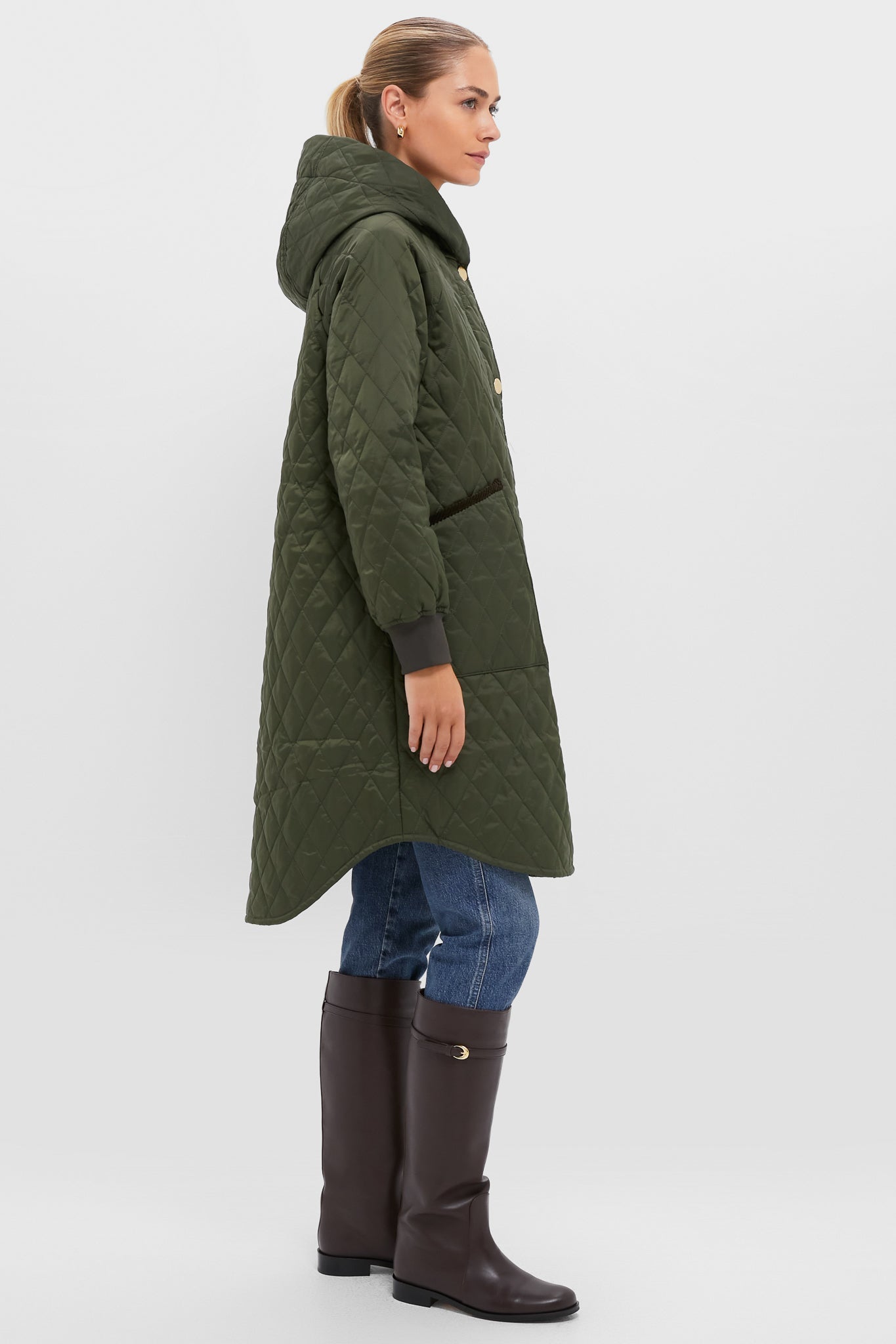 Olive Hilary Quilted Jacket