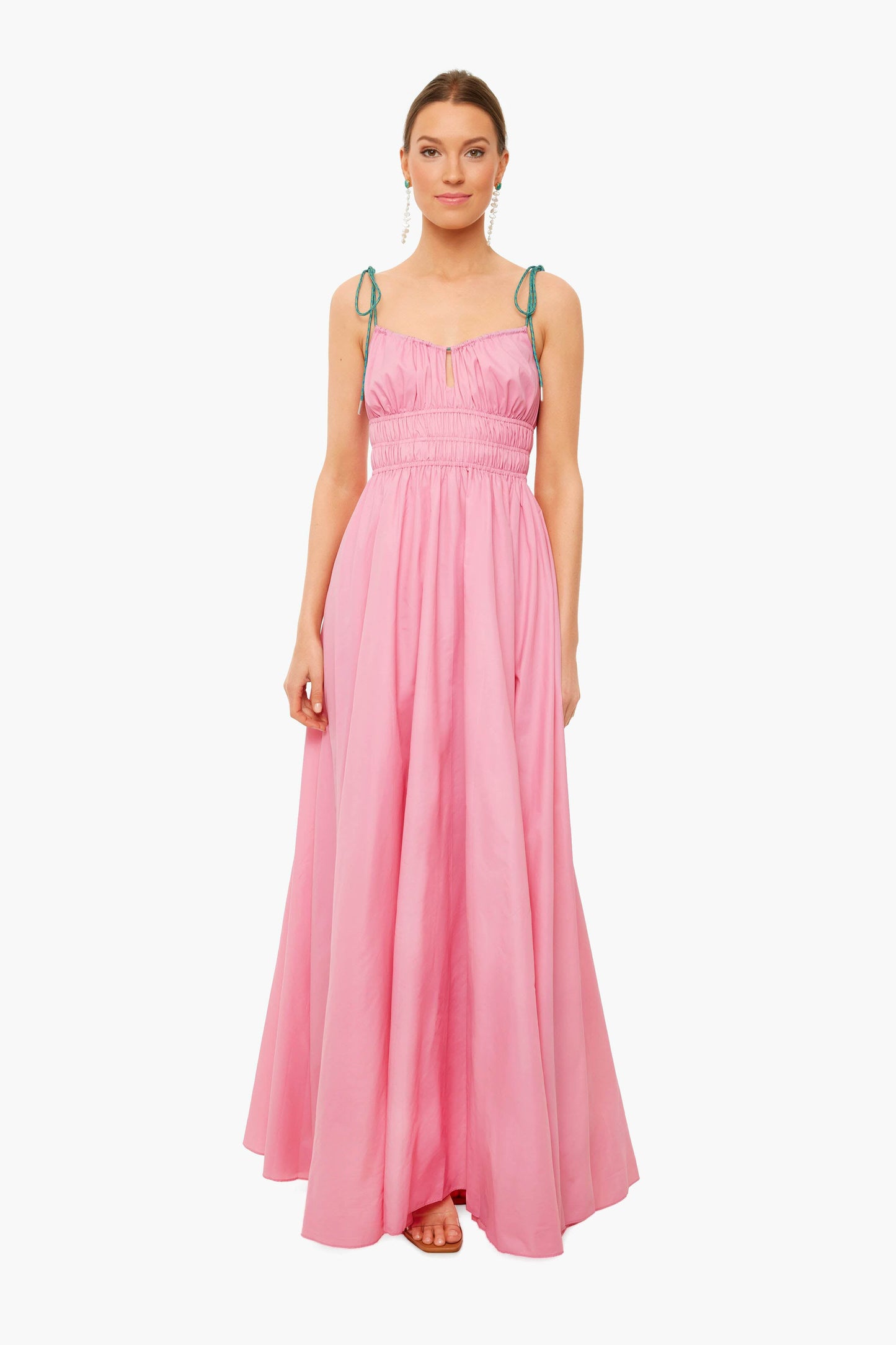 Petal Sleeveless Bow Dress