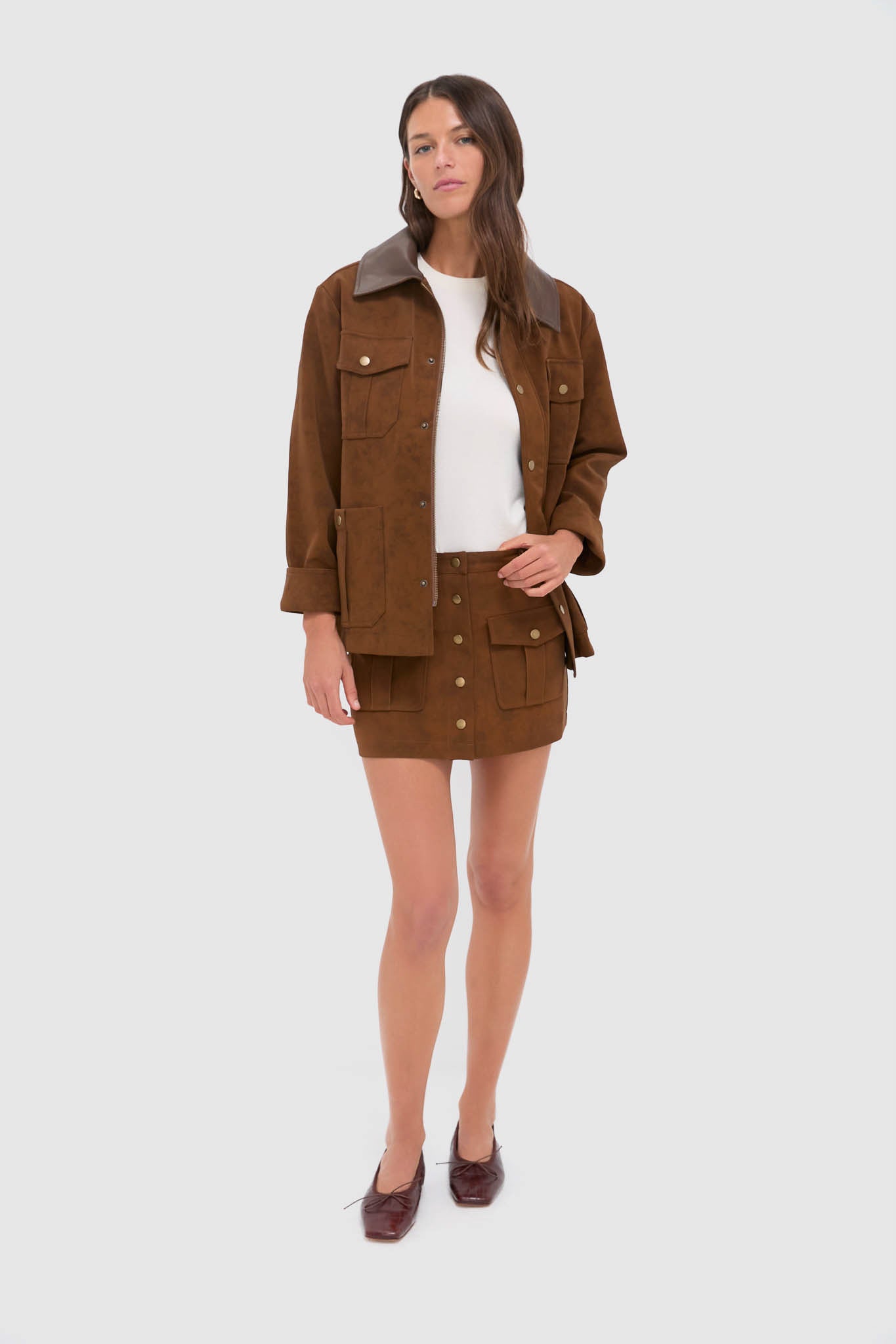 Brown Eloise Chore Jacket